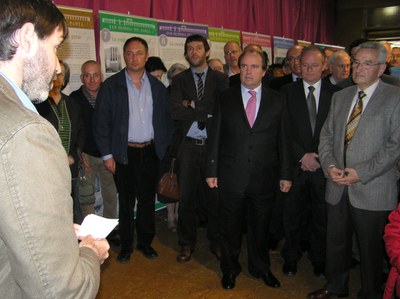Exposició Pantà d'Oliana - Inauguració