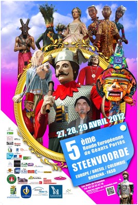 Colla de Geganters la Seu - Cartell trobada europea 2012