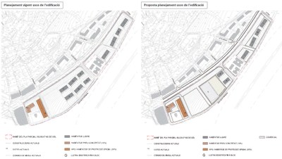 Plànol del planejament vigent al sector del camí de la Pedragosa de Puigcerdà (Imatge: TES)