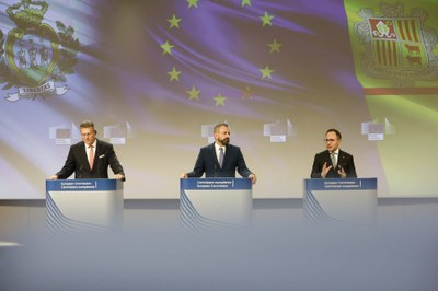 Presentació de l'acord d'associació amb Andorra (Foto: Govern d'Andorra)