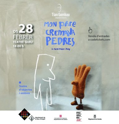Espectacle 'Mon pare cremava pedres' a la Seu d'Urgell
