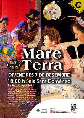 La Companyia Príncep Titolau presenta l'espectacle 'Mare Terra'
