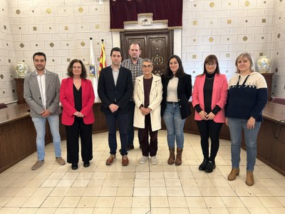 Recepció de l'Ajuntament de la Seu a la nova consellera Olga Pané