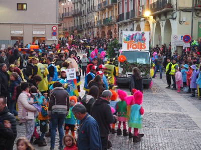 Rua de Carnaval a la Seu