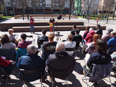 Presentació de la candidatura i el programa de la CUP a les eleccions municipals de la Seu