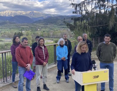 Presentació de les llistes de la CUP a l'Alt Urgell per a les eleccions municipals