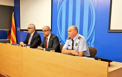 Juli Gendrau, Miquel Buch i Vicenç Gasulla fan balanç dels accidents de trànsit (SCT)