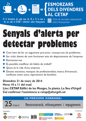 CETAP - Esmorzars 21.03.2014