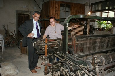 Gilabert, en una visita a l'Alt Urgell