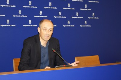 Xavier Monné, director de l’OAGRTL (Organisme Autònom de Gestió i Recaptació de Tributs Locals) (Foto: Diputació de Lleida)