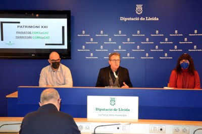 Presentació del projecte de mapa interactiu 'Patrimoni XXI' (Foto: DdL)