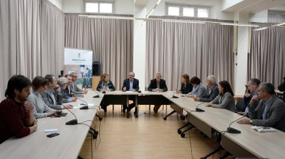 Reunió de la Diputació de Lleida amb municipis afectats pels talls de llum