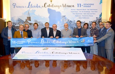 Presentació de la campanya d'esquí a la Diputació de Lleida