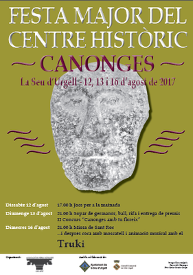Cartell de la Festa Major del Centre Històric de la Seu 2017