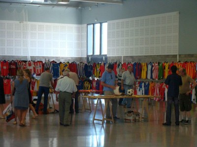 Festa del Futbol de l'Alt Urgell i Andorra - Exposició samarretes
