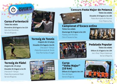 Activitats esportives de la FM Atípica de la Seu d'Urgell