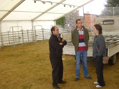 Ribot, Erola i Casassas, al recinte de la Fira de Primavera