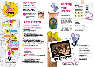 Programa de la Fira Xica de la Fira de Sant Ermengol