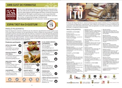 Espais Tast Km.0-Gustum i Aliments del Territori i Tu