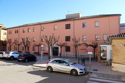 Exterior de la residència Fiella de Tremp (Foto: ACN)