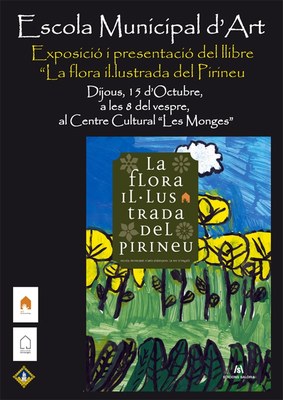 Portada del llibre 'La flora il.lustrada del Pirineu'