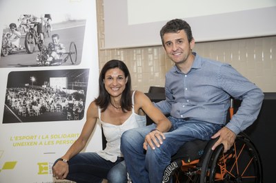 Lídia Guerrero i Isidre Esteve (Foto: FIE)