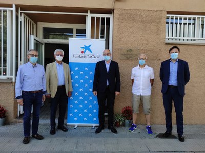 Col·laboració de la Fundació 'La Caixa' amb el Centre Claror de la Seu