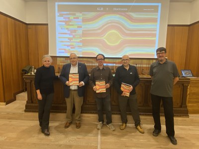 Presentació del número 2 de la revista Horitzons a la Pobla de Segur (Foto: Fundació Privada Horitzons 2050)