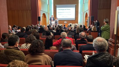 Presentació de l'Estratègia del Pirineu 2024-2030, la setmana passada a la Seu d'Urgell (Foto: ACN)