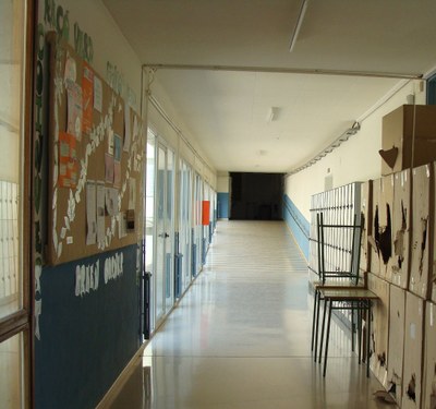 Interior de l'Institut Joan Brudieu (Foto: arxiu)
