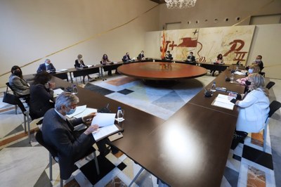 Reunió del Consell Executiu del Govern català (Foto: Presidència Generalitat)