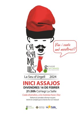 Inici dels assajos de les Caramelles 2024