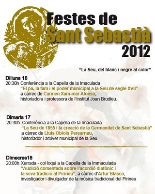 Sant Sebastià - Cartell 2012