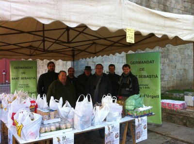 Germandat de Sant Sebastià - Recollida d\'aliments