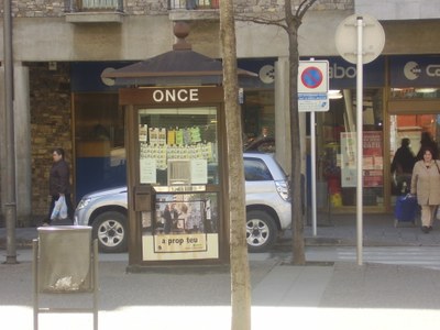 La caseta de l'Once al passeig Pasqual Ingla