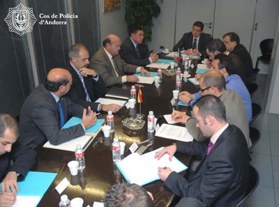 Guàrdia Civil - Policia Andorrana - Reunió