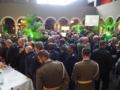 Celebració de la patrona de la Guàrdia Civil, a la Seu