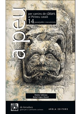 A peu per camins de càtars al Pirineu - Portada llibre