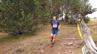 Xavi Cadena, a la Transfronterera 2017 (Foto: Cadí Circuit Fer)