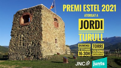 Lliurament del Premi Estel 2021 a Jordi Turull