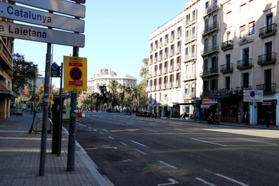 La Ronda Universitat de Barcelona, aquest novembre passat (Foto: ACN)