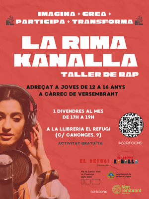 Inscripcions obertes per participar al projecte 'La Rima Kanalla'