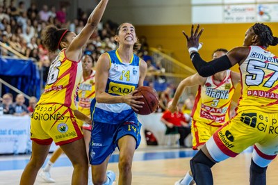 Final de la Lliga Catalana Femenina 2019, al Palau d'Esports de la Seu (FCBQ / Pol Puertas)