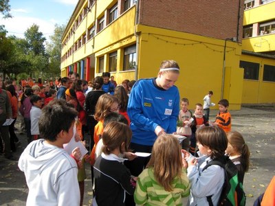Visita del Cadí La Seu al CEIP Albert Vives