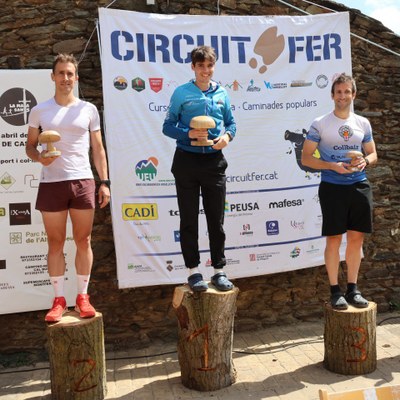 Podi masculí absolut (23 km) de la 1a Cursa La Mata-sants de Castellbò (Cadí Circuit Fer)