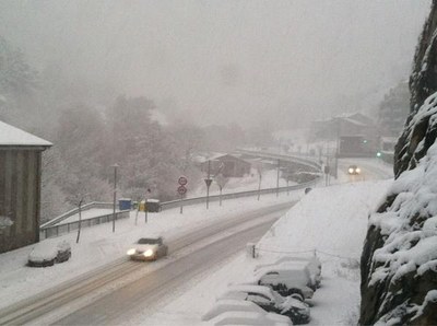 Nevada a la Massana (Foto: Anna Jiménez)