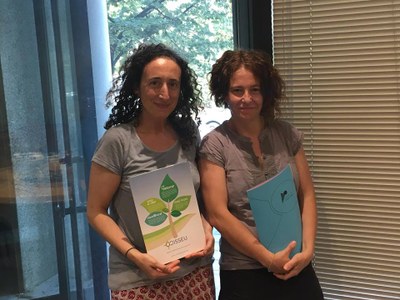 Teresa Castellà i Susanna Balastegui, als nous estudis de RàdioSeu