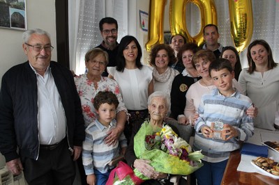 Homenatge a Maria Navinés pel seu 100 aniversari