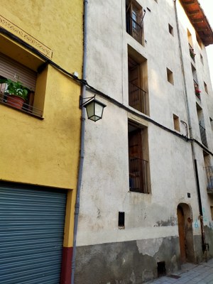 Pis ocupat al carrer de les Eres (Foto: PAH Alt Urgell)