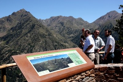 Mirador de la Pica d'Estats (Foto: ACN)